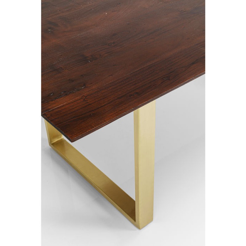 Table Symphony Dark Brass 180x90